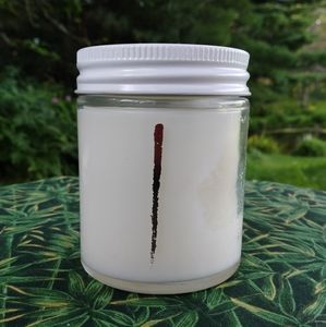 NWOB Woodlot 8oz. Jar Candle, Rose & Palo...All-Natural!